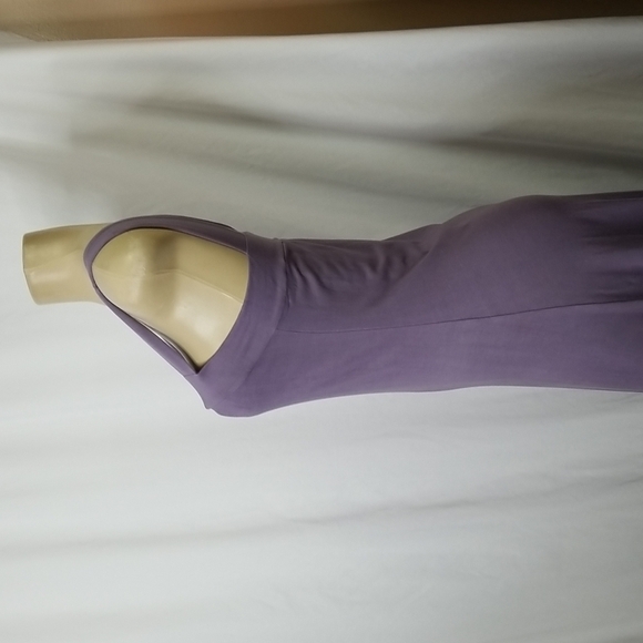 BYRN WALKER ASYMMETRICAL TANK DRESS IN PURPLE SIZE SMALL - Picture 6 of 8